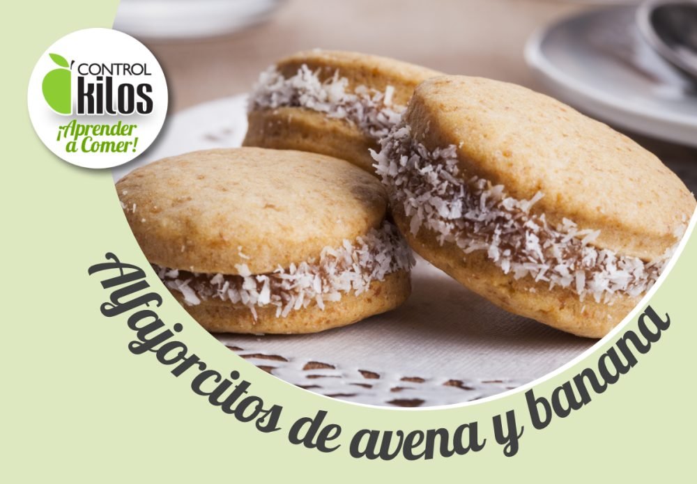 Alfajorcitos de avena y banana
