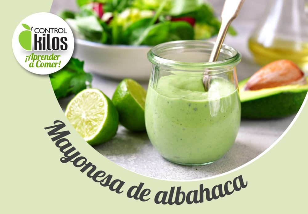 Mayonesa de albahaca